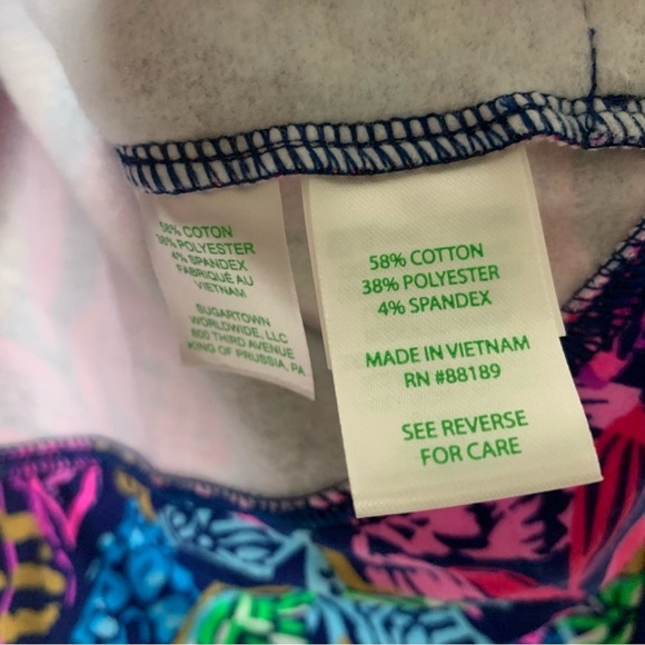 Lilly Pulitzer Womens wrenley full zip UPF 50 jacket pockets calypso coast XS - Picture 9 of 10